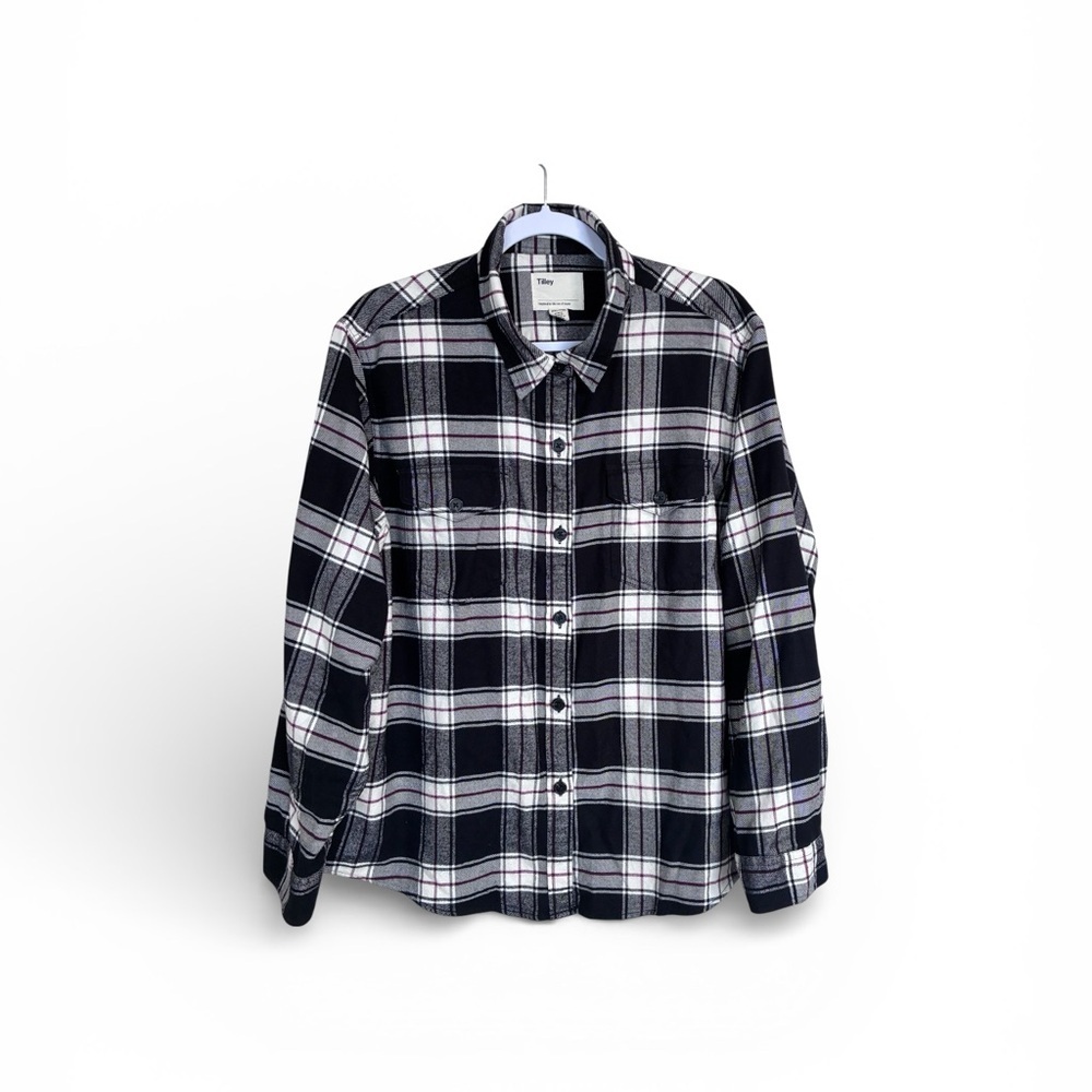 Tilley - Flannel Black Watch Tartan Button Down - XXL